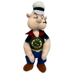 Vintage MGM Grand Midway 20” Plush Popeye The Sailor Man Play By Play With Tag